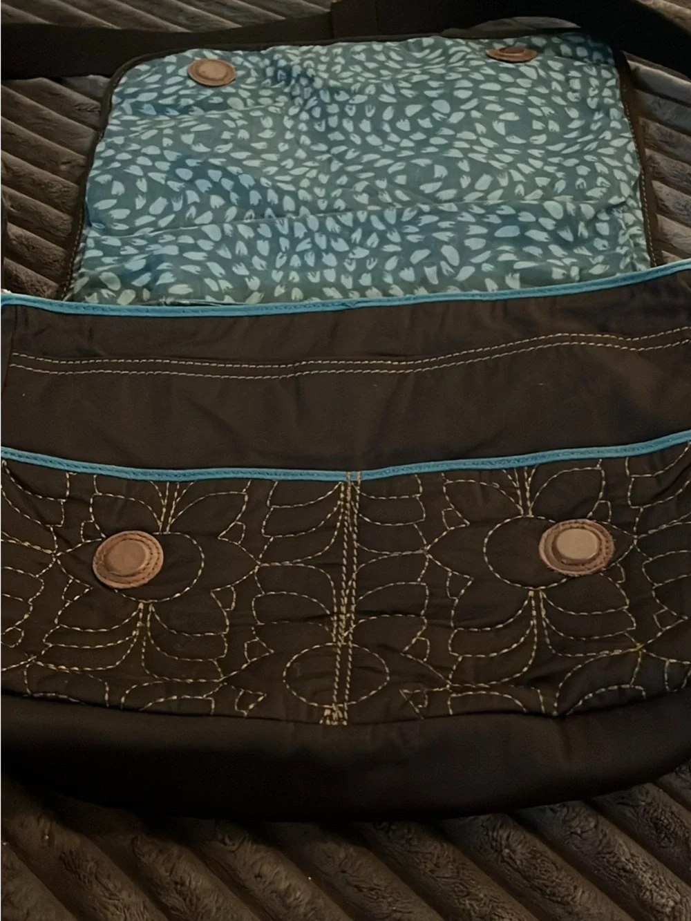 Fossil quilted crossbody